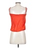 Express 100% Viscose Orange Sleeveless Blouse Size XS - photo 2