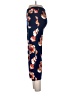 Young USA Floral Blue Casual Pants Size L - photo 5