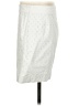 Vineyard Vines 100% Cotton Chevron-herringbone Silver Formal Skirt Size 0 - photo 1