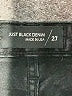 Just Black Black Denim Shorts Size 27 waist - photo 3