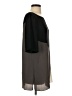 Eileen Fisher 100% Silk Color Block Black Blouse Size S - photo 4