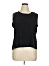 North Style Black Sleeveless Blouse Size 1X - photo 1