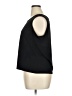 North Style Black Sleeveless Blouse Size 1X - photo 5