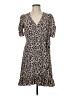 Sanctuary 100% Polyester Animal Print Tan Casual Dress Size M - photo 1