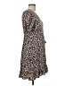Sanctuary 100% Polyester Animal Print Tan Casual Dress Size M - photo 4
