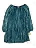 Speechless 100% Polyester Chevron-herringbone Teal Blue Dress Size 18.5 - photo 1