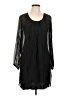 Baci Black Casual Dress Size L (estimated) - photo 1