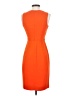 J.Crew 100% Polyester Color Block Orange Cocktail Dress Size 0 - photo 2