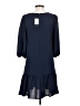 DKNY 100% Polyester Solid Blue Casual Dress Size 4 - photo 2