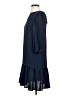 DKNY 100% Polyester Solid Blue Casual Dress Size 4 - photo 5