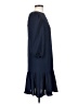 DKNY 100% Polyester Solid Blue Casual Dress Size 4 - photo 4