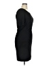 Left Coast by Dolan Solid Black Casual Dress Size XL - photo 4