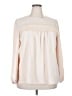 Assorted Brands 100% Polyester Ivory Long Sleeve Blouse Size 2X - photo 1