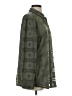 Chico's 100% Polyester Plaid Green Long Sleeve Blouse Size XS (000) - photo 4