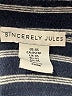 Sincerely Jules Blue Short Sleeve Top Size XS - photo 7