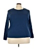 Preswick & Moore 100% Cotton Blue Pullover Sweater Size 3X - photo 1