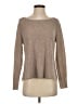 Subtle Luxury 100% Cashmere Metallic Tan Cashmere Pullover Sweater Size S - photo 1