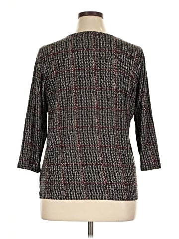 Chaps 3/4 Sleeve Blouse (view 2)