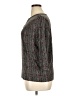 Chaps Tweed Gray 3/4 Sleeve Blouse Size 1X - photo 5