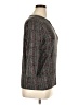 Chaps Tweed Gray 3/4 Sleeve Blouse Size 1X - photo 4