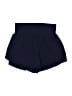 Shein 100% Polyester Solid Blue Shorts Size 4 - photo 2