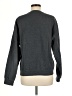 Unbranded Solid Gray Sweatshirt Size M - photo 2