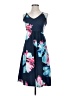 Unbranded Floral Blue Casual Dress Size S - photo 1