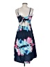 Unbranded Floral Blue Casual Dress Size S - photo 2