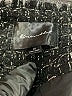 Line & Dot 100% Polyester Tweed Black Coat Size M - photo 6