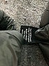 Line & Dot 100% Polyester Tweed Black Coat Size M - photo 7