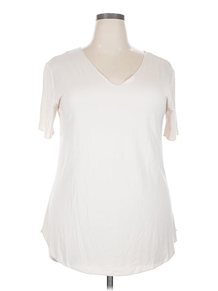 Pre-owned Crazy Train Short Sleeve T-shirt In White