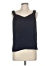 1.State 100% Polyester Solid Black Sleeveless Top Size M - photo 1