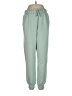 auden Solid Green Casual Pants Size M - photo 1