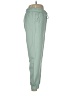 auden Solid Green Casual Pants Size M - photo 4