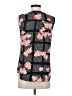 Banana Republic 100% Polyester Black Sleeveless Blouse Size XS - photo 2