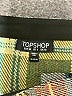 Topshop Plaid Gray Casual Skirt Size 6 - photo 4