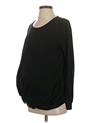 Isabel Maternity Long Sleeve Blouse (view 1)