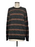 Sonoma Goods for Life Stripes Gray Pullover Sweater Size M - photo 1