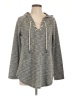 Inspired Hearts Gray Pullover Sweater Size L - photo 1