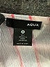 Aqua 100% Rayon Stripes White Romper Size XS - photo 4