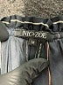 Nic + Zoe 100% Polyester Stripes Black Long Sleeve Blouse Size M - photo 7
