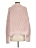 Express 100% Cotton Solid Pink Turtleneck Sweater Size S - photo 2