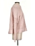 Express 100% Cotton Solid Pink Turtleneck Sweater Size S - photo 4