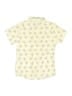 Unbranded Print Ivory Short Sleeve Button-Down Shirt Size 120 cm / US 6X - photo 2