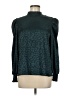 Shein Teal Long Sleeve Blouse Size 8 - 10 - photo 1