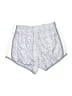 Leg3nd 100% Polyester Paisley Silver Athletic Shorts Size M - photo 2