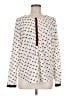 Talbots 100% Polyester Ivory Long Sleeve Blouse Size 8 - photo 1