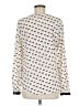 Talbots 100% Polyester Ivory Long Sleeve Blouse Size 8 - photo 2