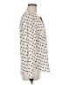 Talbots 100% Polyester Ivory Long Sleeve Blouse Size 8 - photo 4