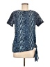 MICHAEL Michael Kors Blue Short Sleeve Blouse Size M - photo 1